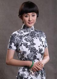 明星旗袍秀图,明星风采绽放